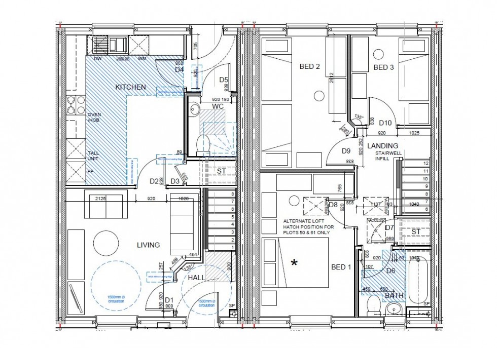 Floorplan for Binley Woods, Coventry