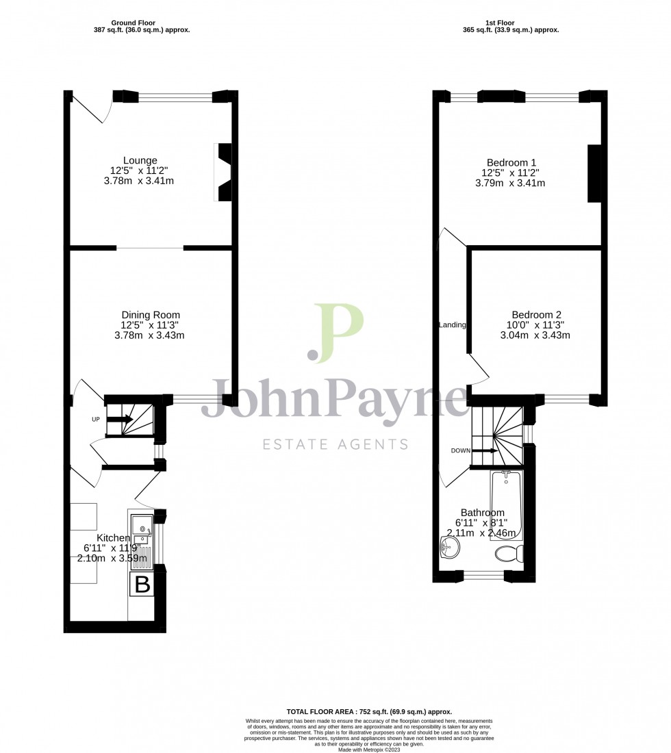 Floorplan for Hinckley, Leicestershire