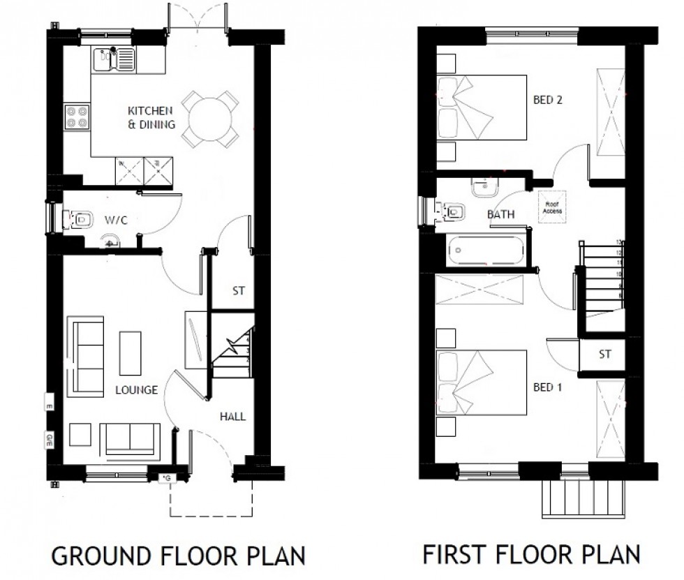 Floorplan for Pickford Green, Coventry, West Midlands