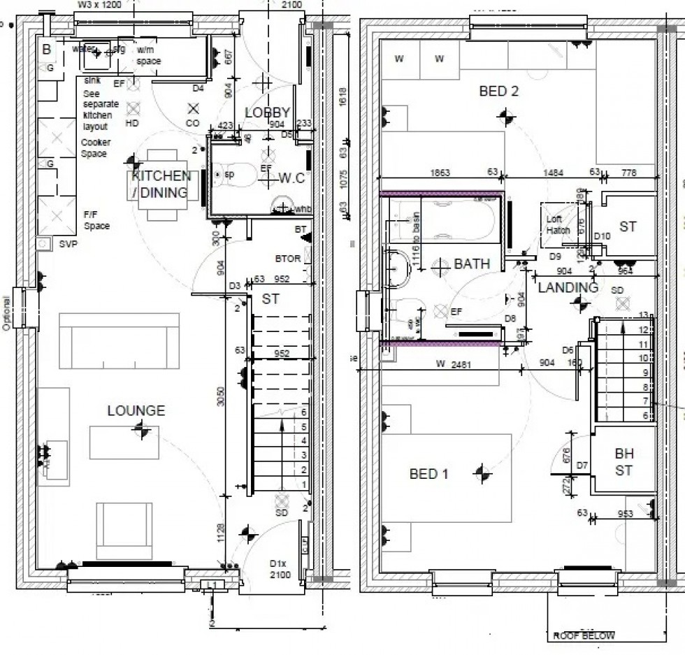 Floorplan for Watling Street, Nuneaton, Warwickshire