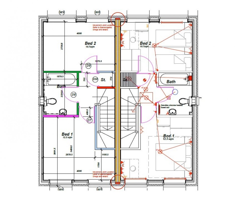 Floorplan for Off Newlands Road, Baddesley Ensor, Atherstone Warks