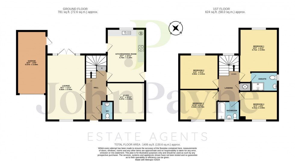 Floorplan for Allesley, Coventry