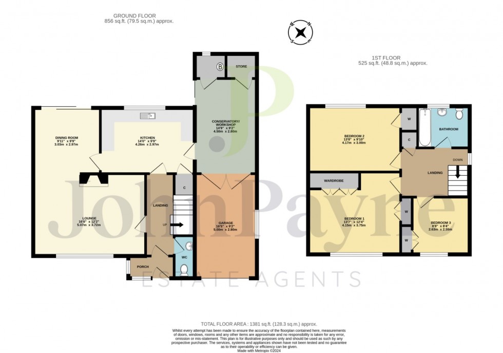 Floorplan for Styvechale Grange, Coventry