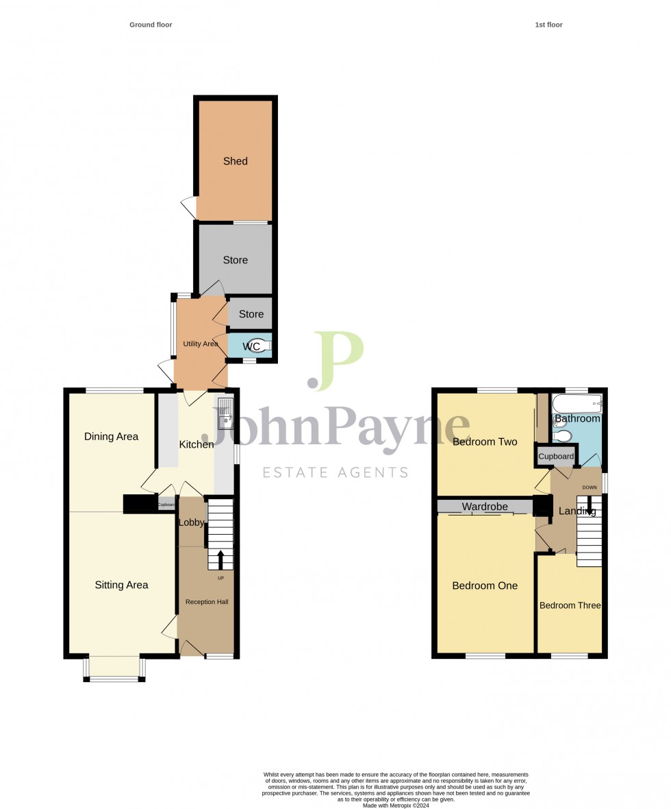 Floorplan for Styvechale, Coventry