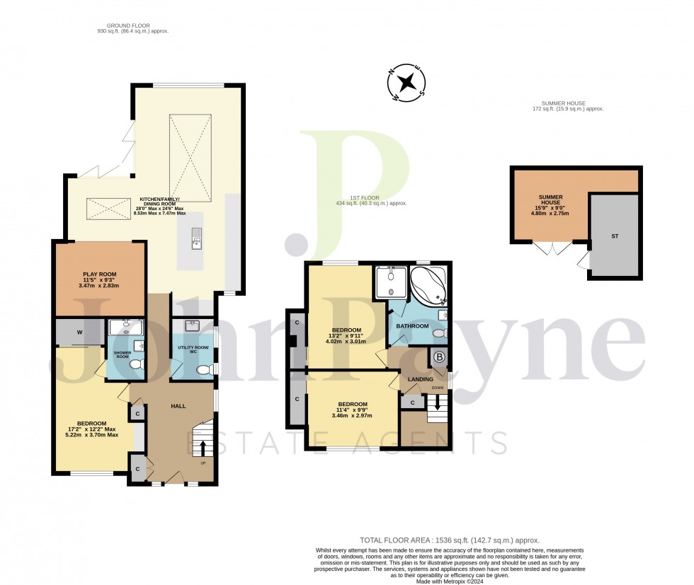 Floorplan for Styvechale Grange, Coventry