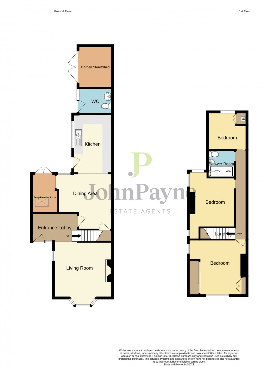 Floorplan for Wyken, Coventry