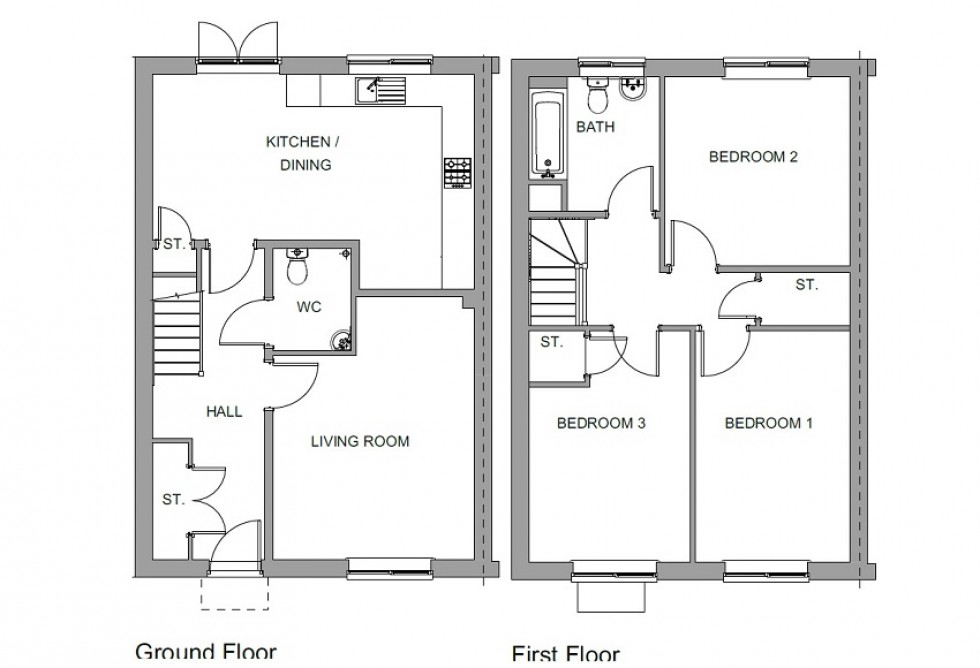 Floorplan for Upper Lighthorne, Leamington Spa