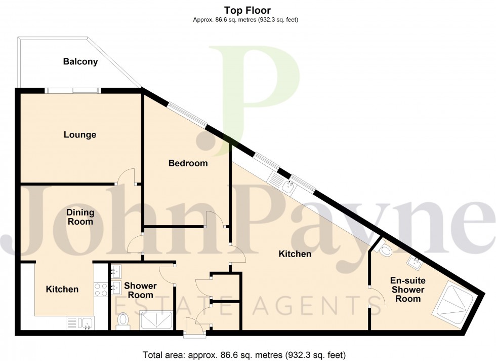 Floorplan for Priory Place, Coventry