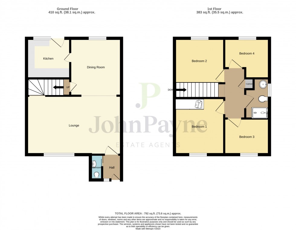 Floorplan for Mount Nod, Coventry