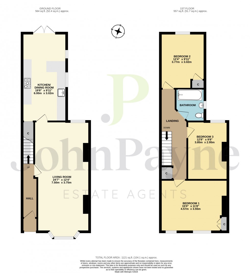 Floorplan for Earlsdon, Coventry