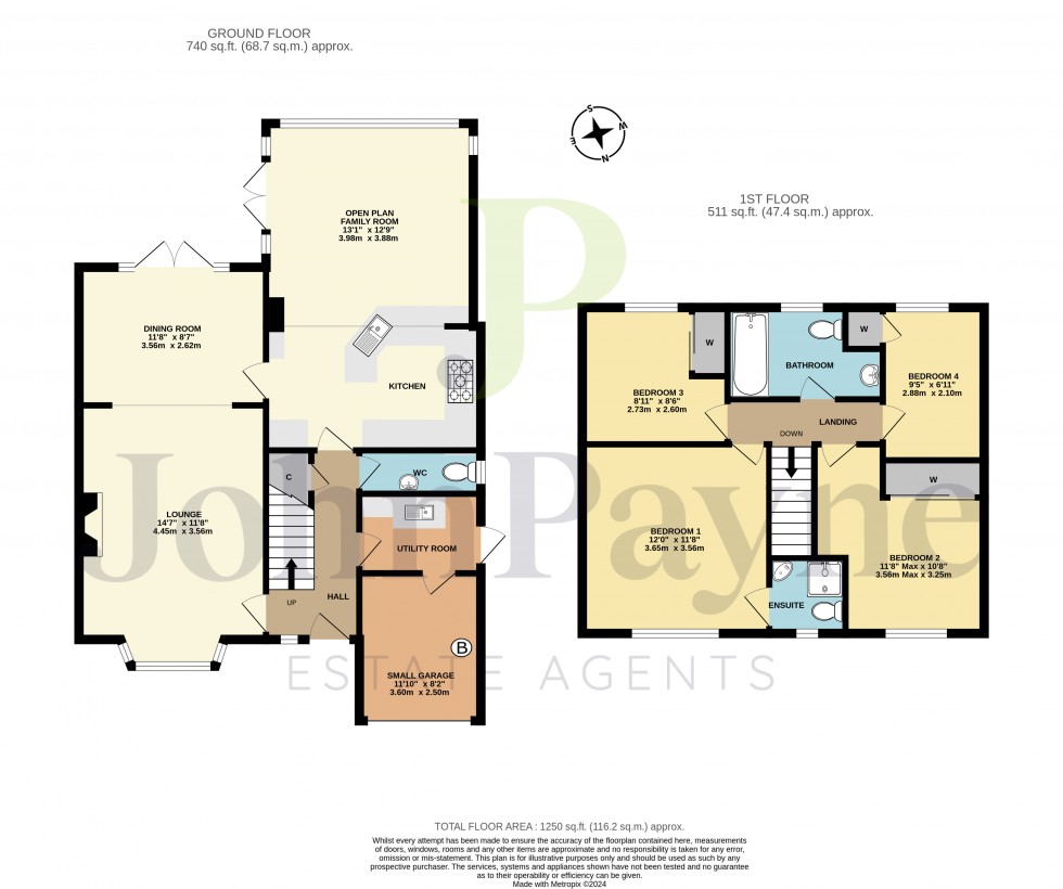 Floorplan for Millisons Wood, Coventry, West Midlands