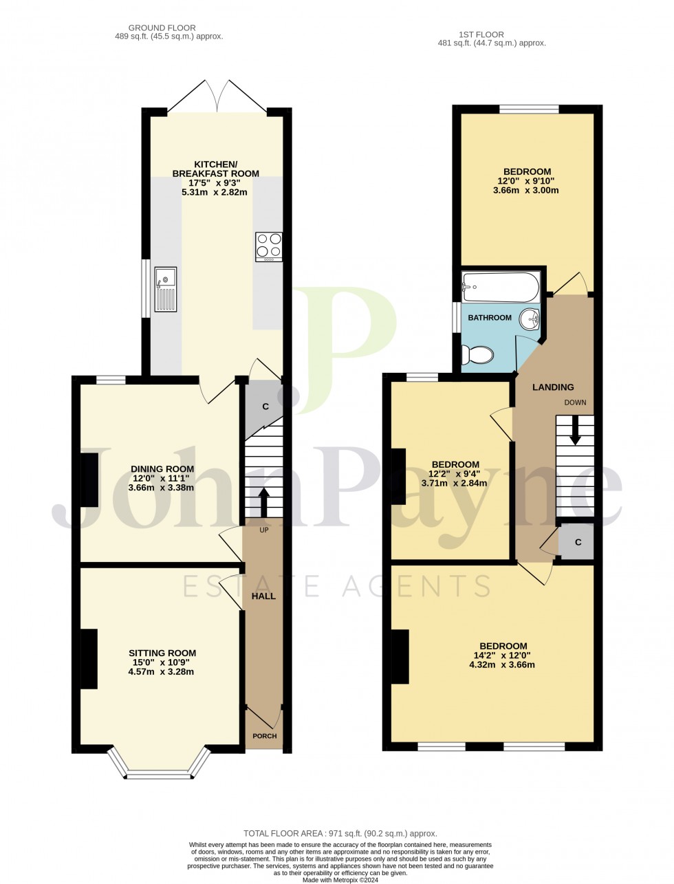 Floorplan for Earlsdon, Coventry