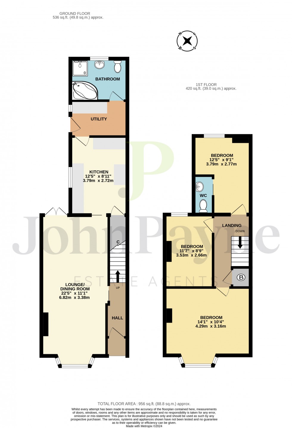 Floorplan for Earlsdon, Coventry