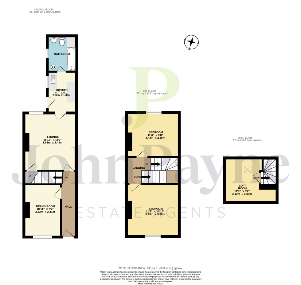 Floorplan for Earlsdon, Coventry