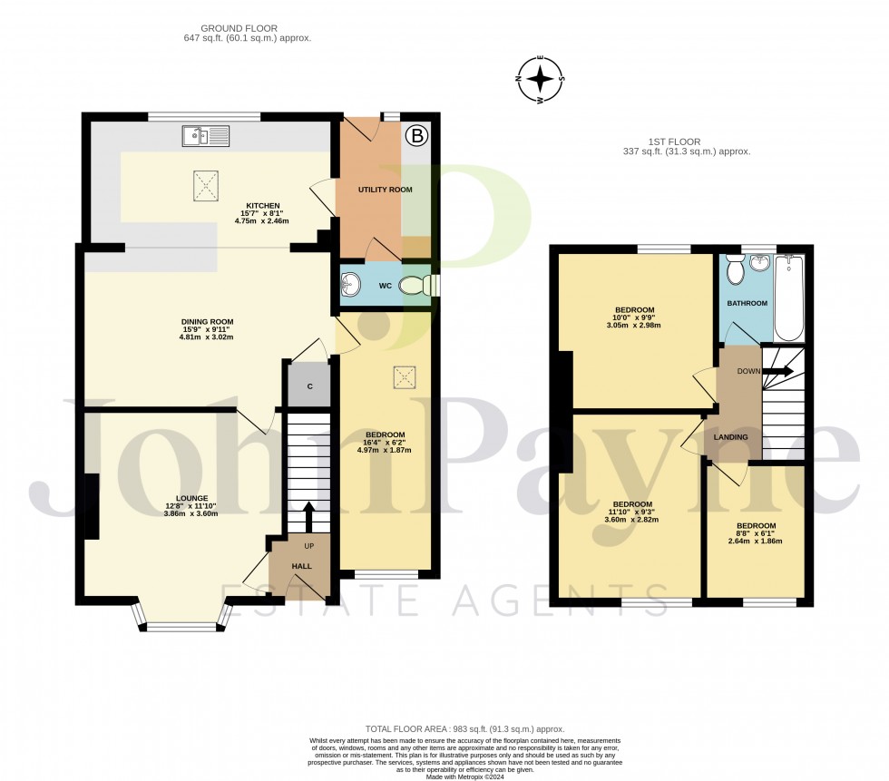 Floorplan for Canley, Coventry