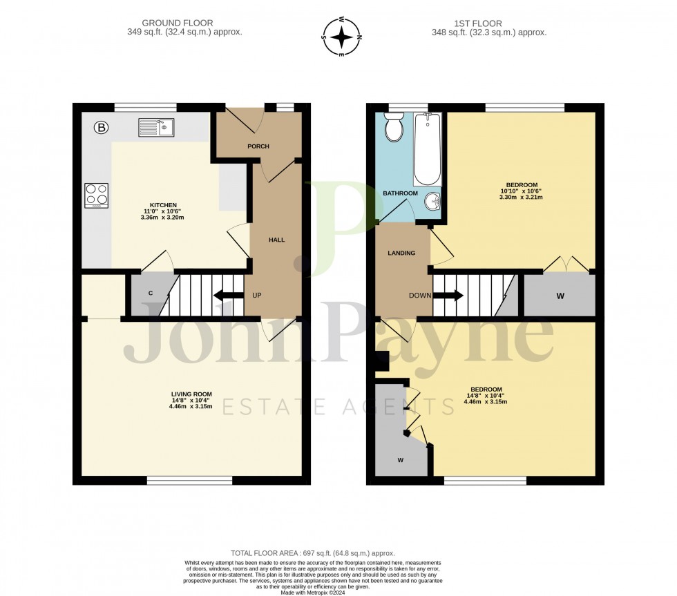 Floorplan for Tile Hill, Coventry