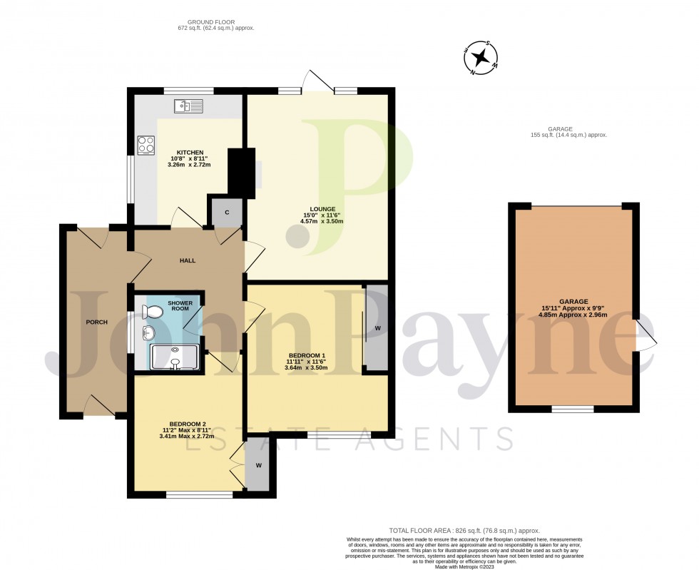 Floorplan for Mount Nod, Coventry